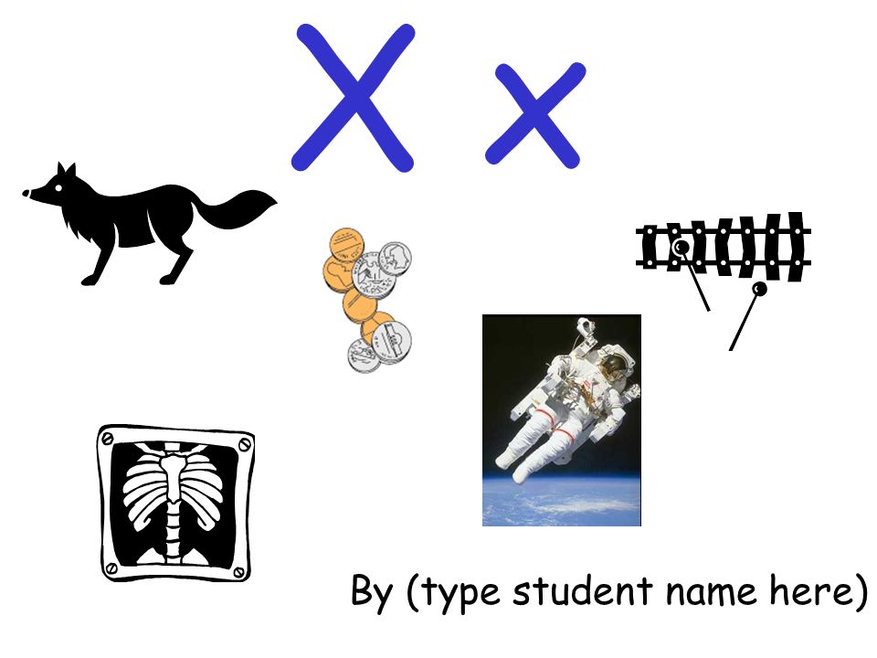 X x By (type student name here)