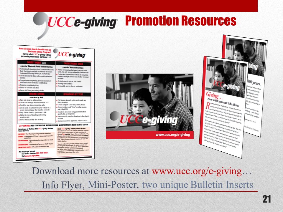 Info Flyer, 21 Promotion Resources Download more resources at   Mini-Poster,two unique Bulletin Inserts