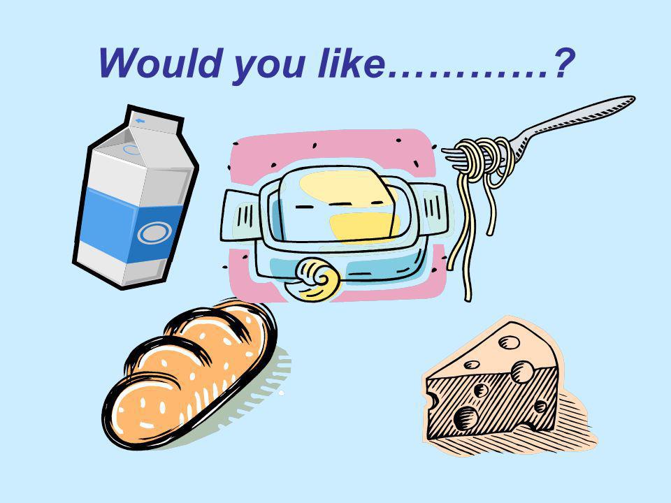 Would you like…………