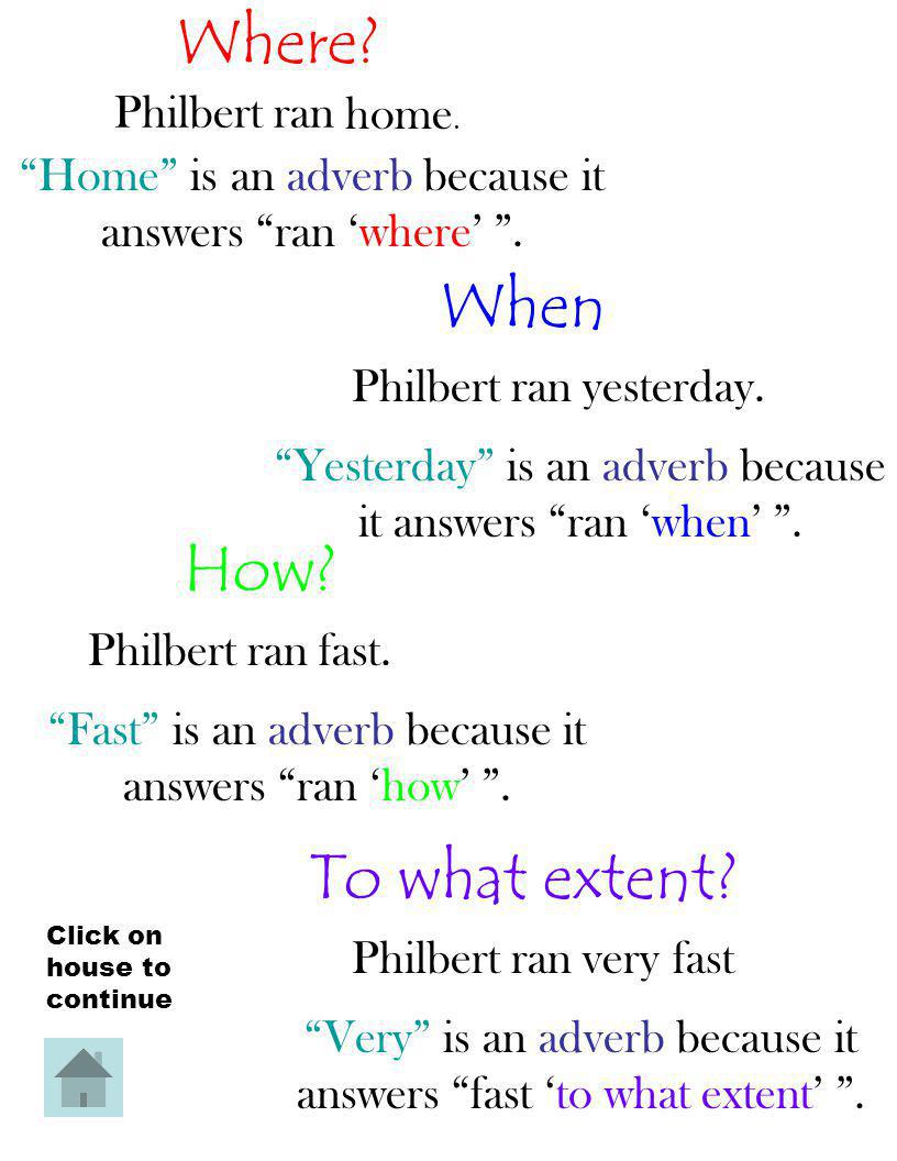 ADVERBS AND DIAGRAMMING ADVERBS What is an Adverb.