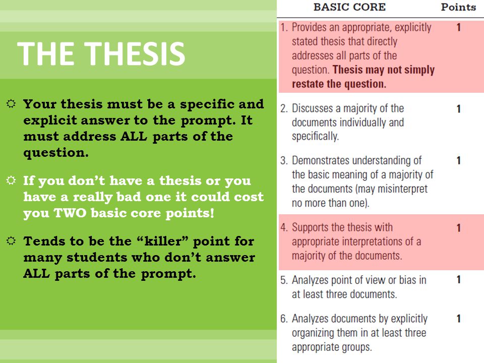 whats a thesis question whats a thesis question