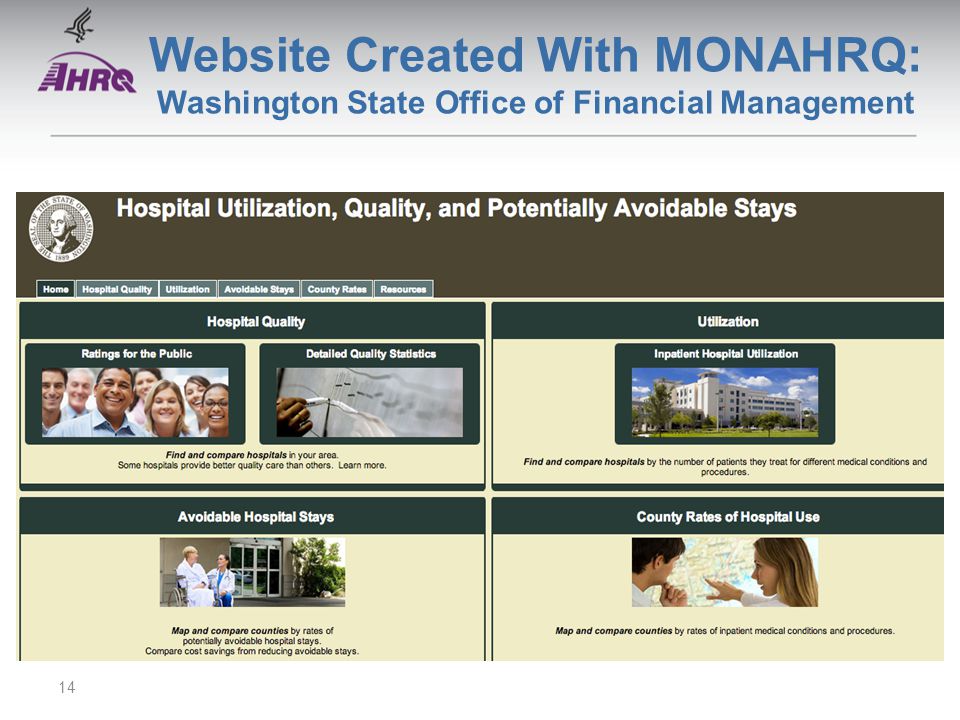Website Created With MONAHRQ: Washington State Office of Financial Management 14