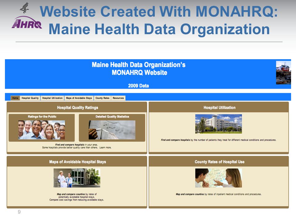 Website Created With MONAHRQ: Maine Health Data Organization 9