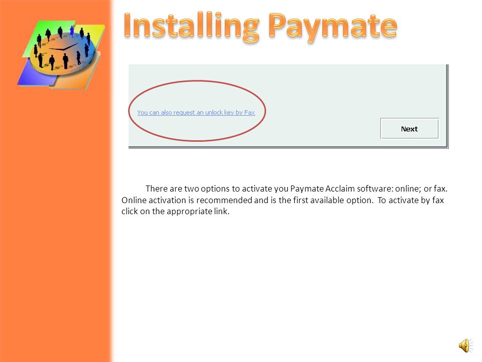 After you have installed Paymate you will need to activate the product.