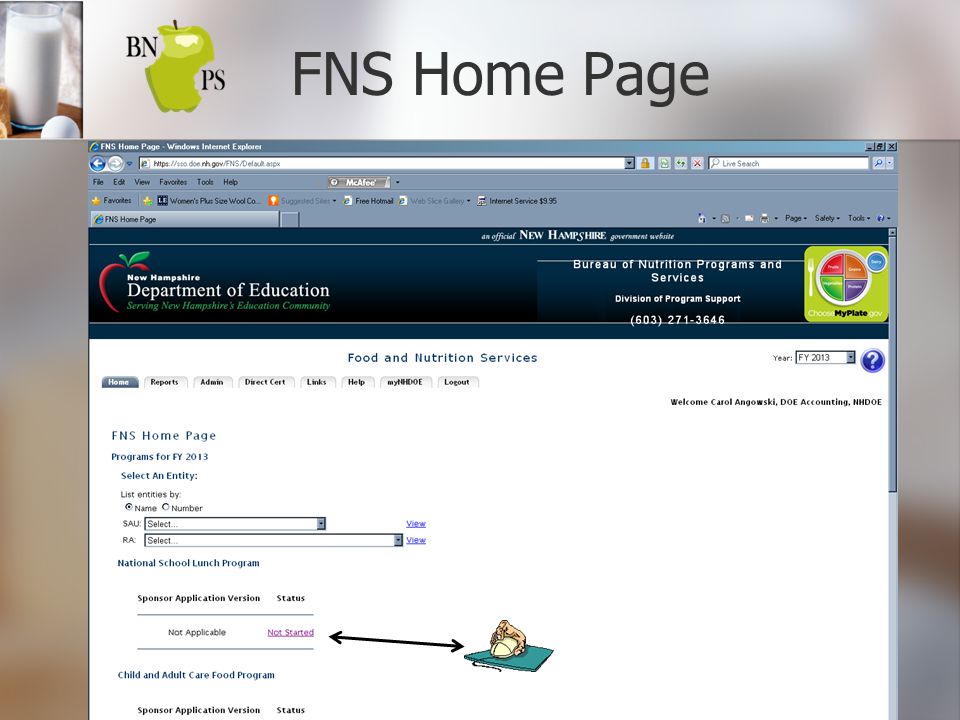 FNS Home Page