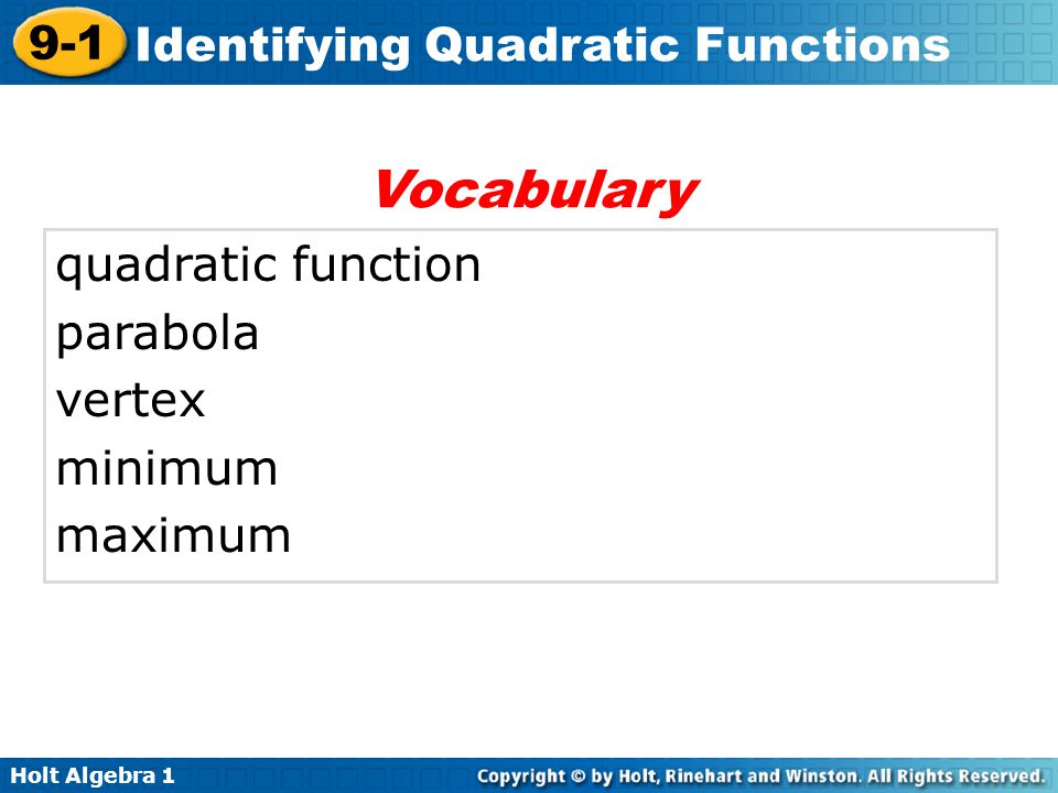 Printables Algebra Vocabulary Worksheet identifying quadratic functions worksheet 9 1 intrepidpath algebra vocabulary worksheets for kids teachers