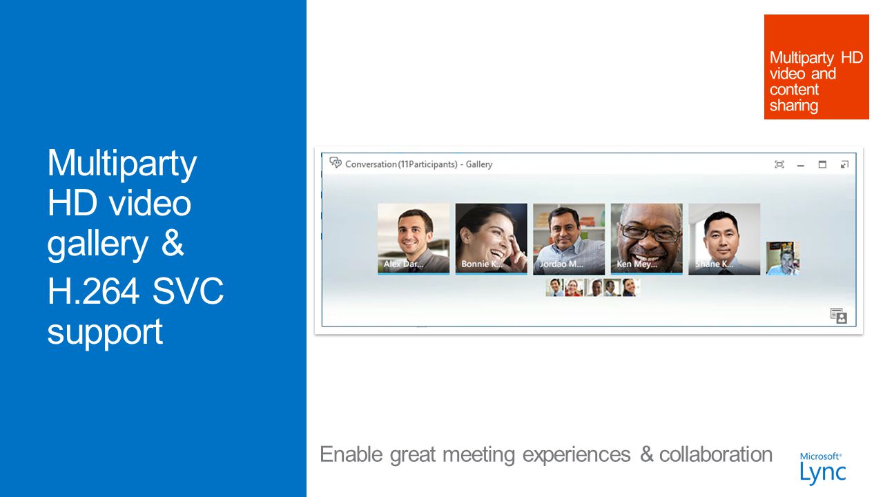 Enable great meeting experiences & collaboration