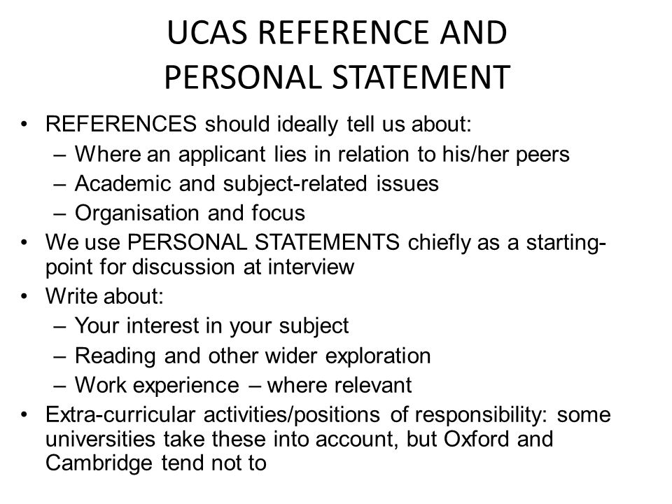 write your personal statement write your personal statement