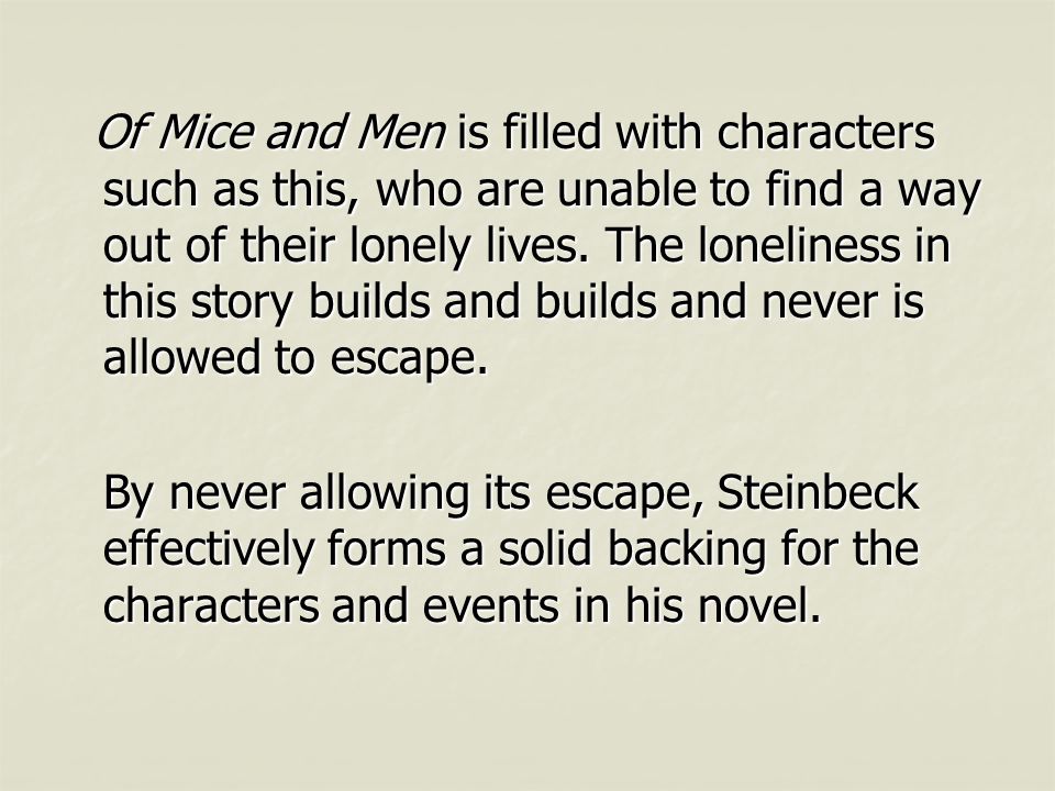 Essay Loneliness