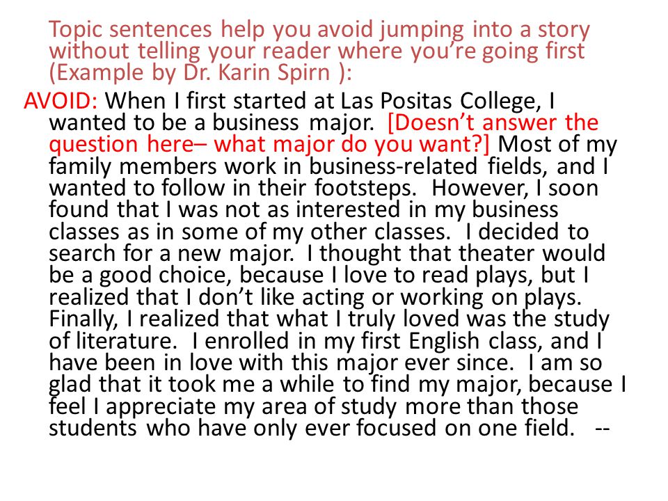 Writing paragraphs | The Writing Centre | University of Ottawa