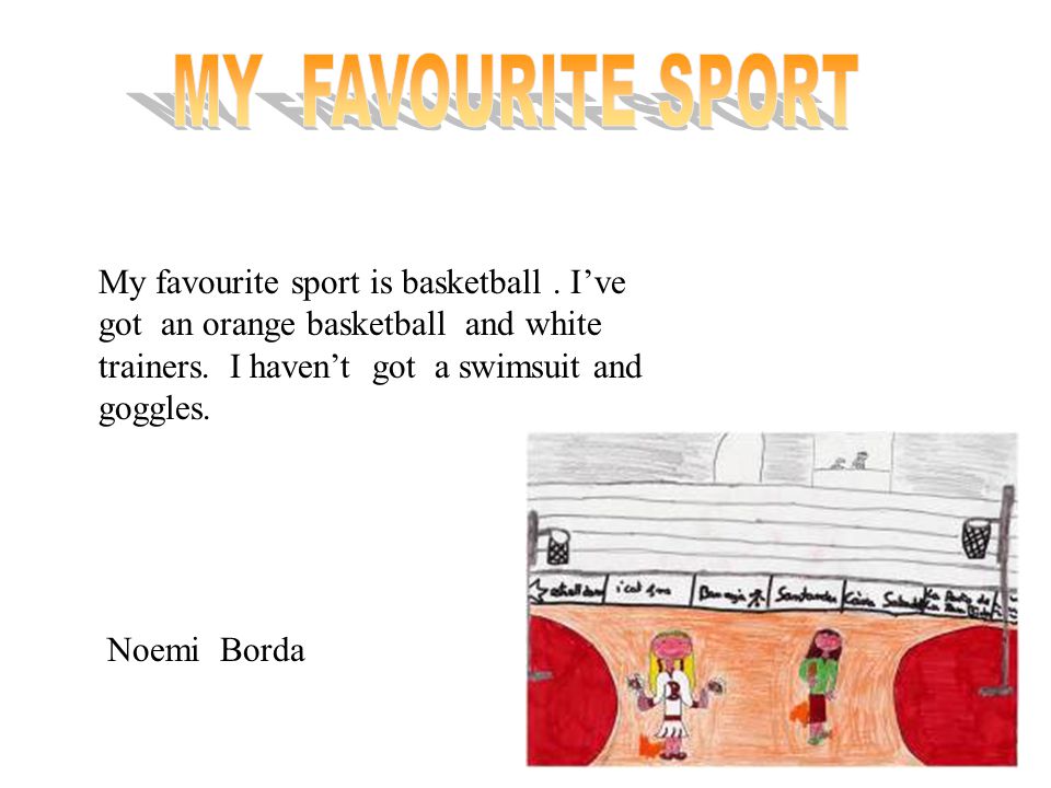 my favorite sport essay