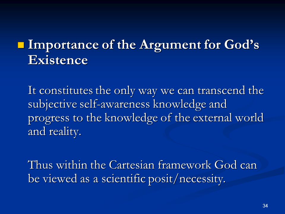 descartes argument existence god essay descartes argument existence god essay