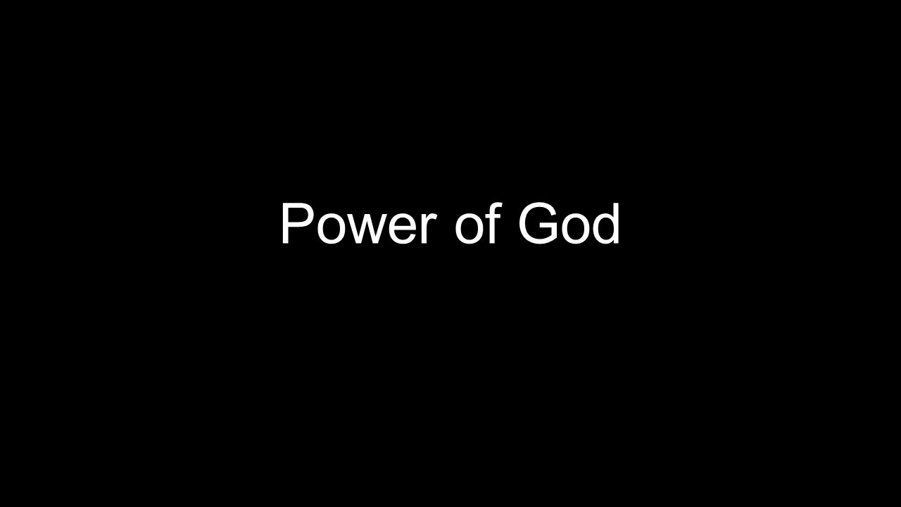 Power of God