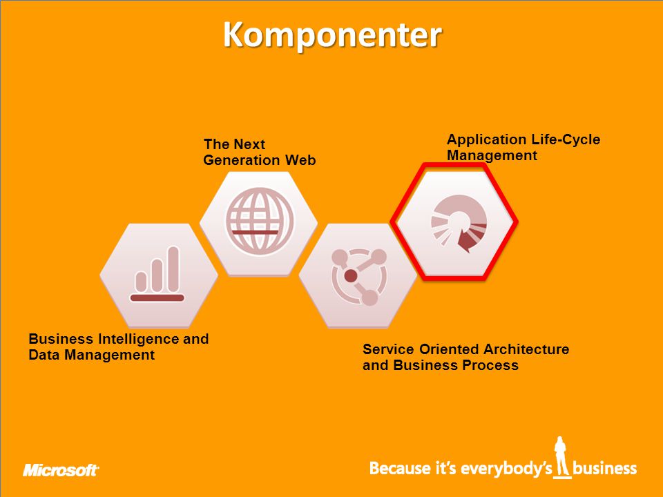 Business Intelligence and Data Management The Next Generation Web Service Oriented Architecture and Business Process Application Life-Cycle Management Komponenter