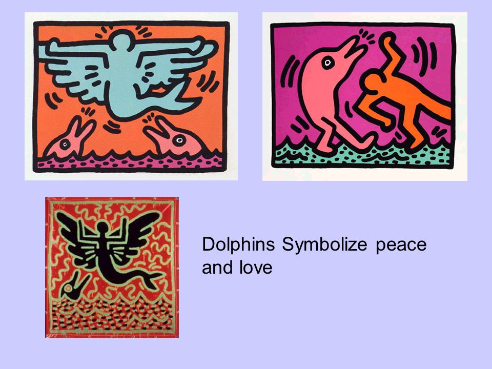 Dolphins Symbolize peace and love