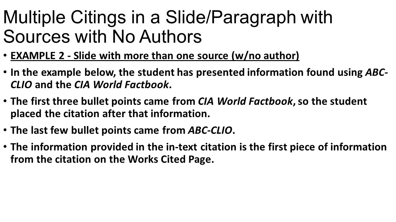 Examples Of Citations In A Research Paper