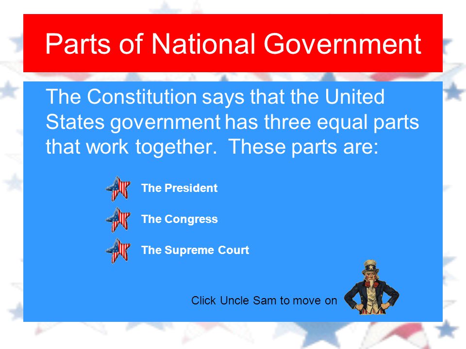 The Constitution The Constitution gives people in the United States certain rights, or freedoms.