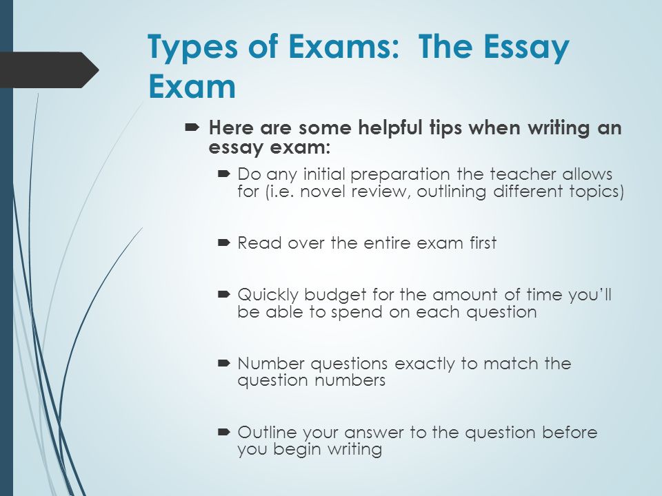 types of essay examination questions types of essay examination questions
