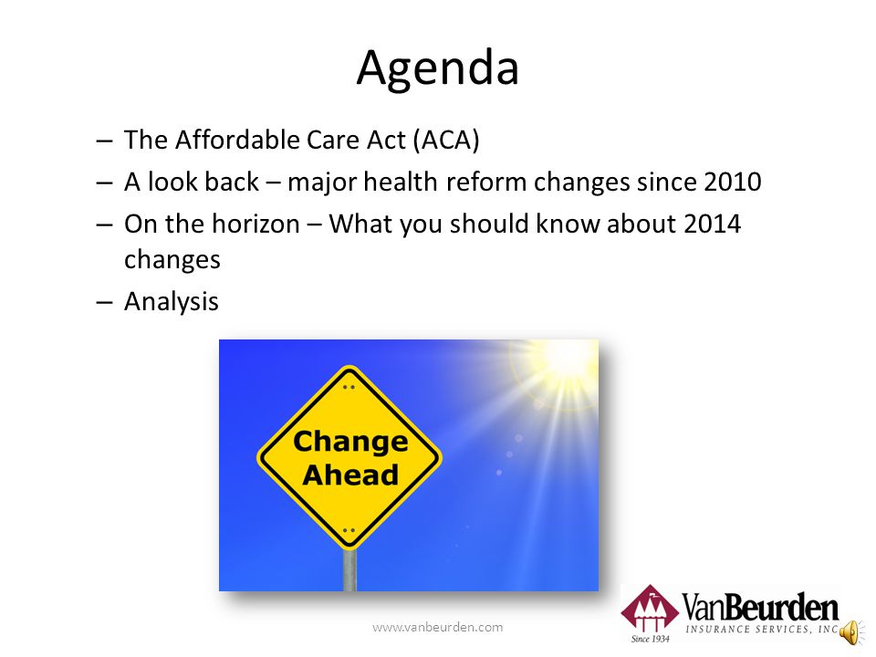 The Affordable Care Act Presented by Brad Knerr Account Executive (805)