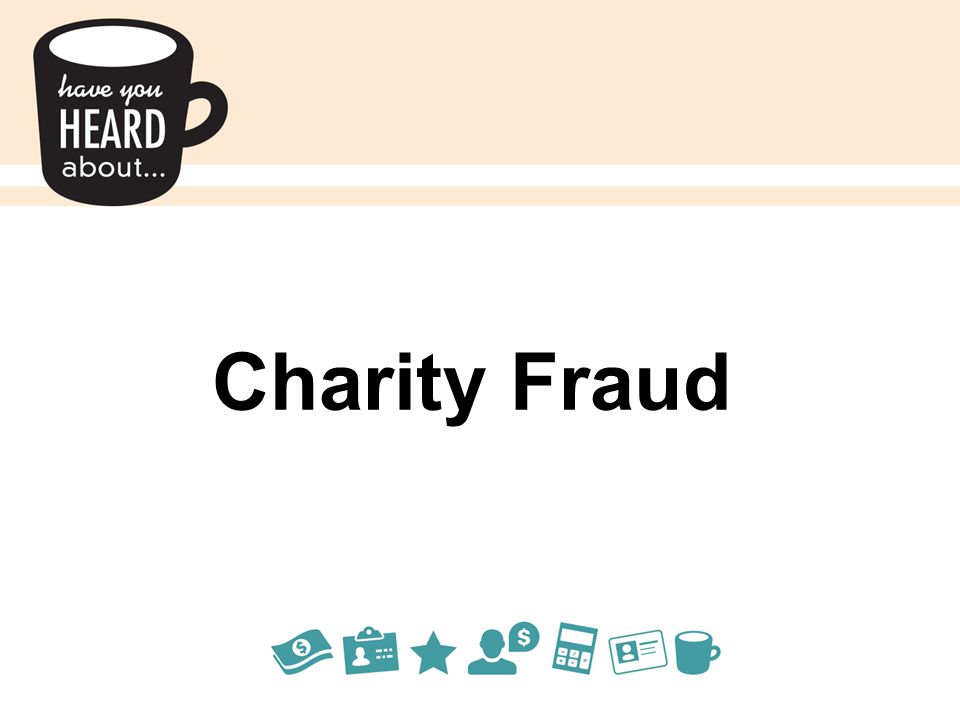 Charity Fraud