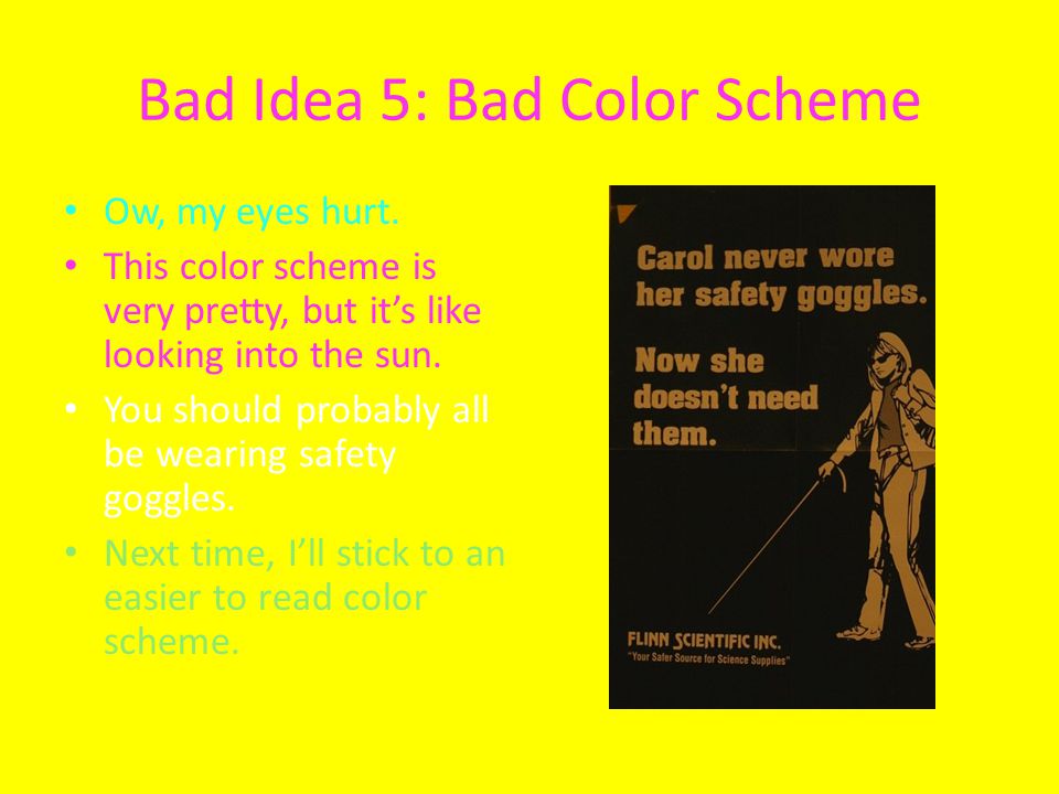 bad powerpoint presentation
