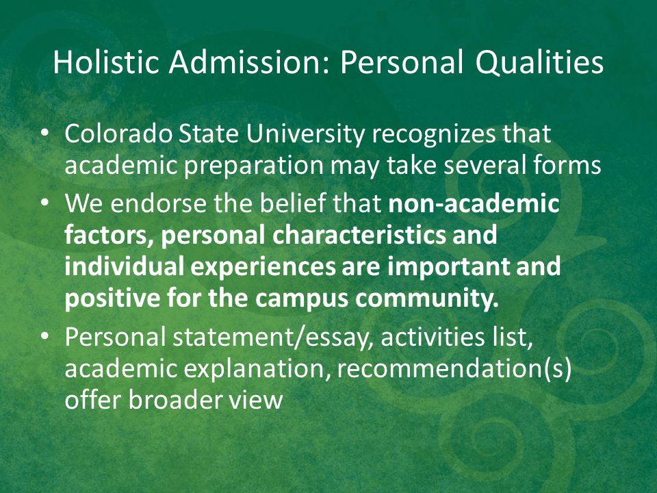 Csu Application Essay