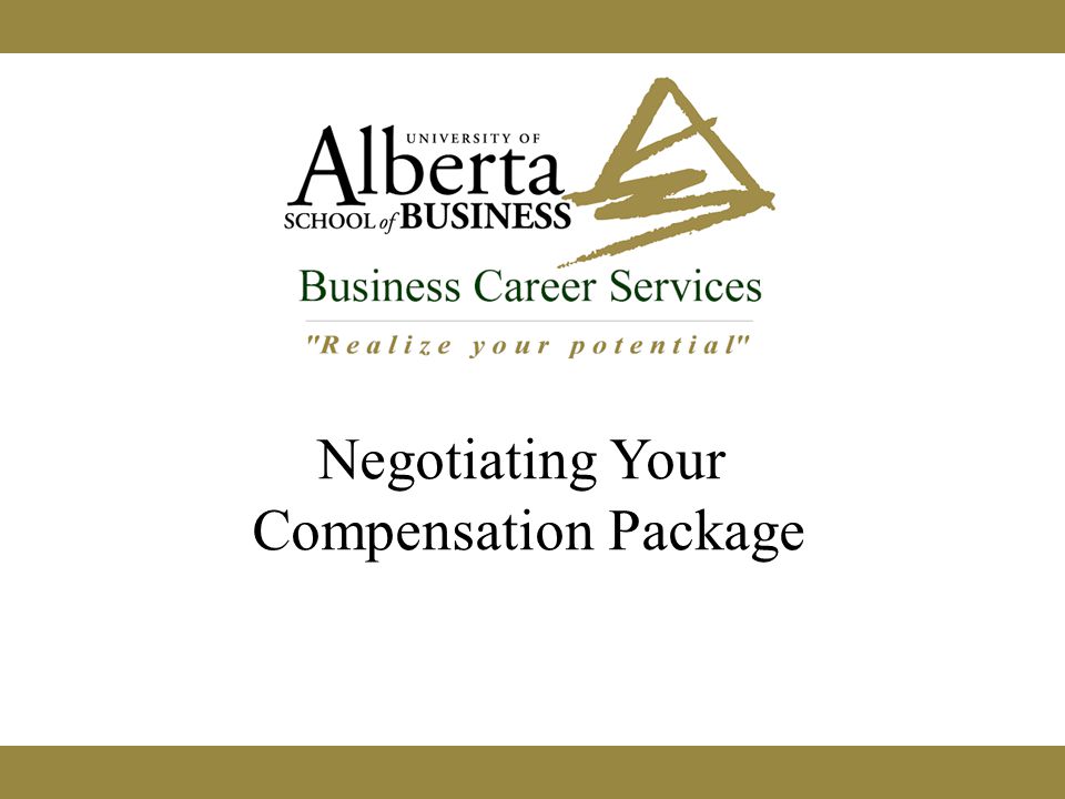what is a compensation package