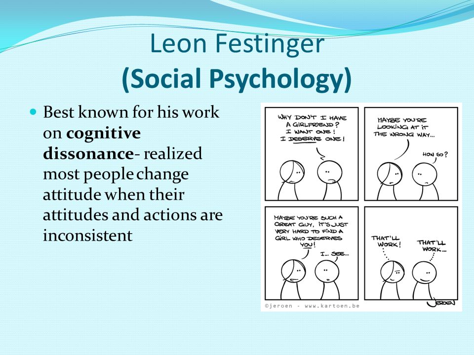 an analysis of leon festingers theory of cognitive dissonance an analysis of leon festingers theory of cognitive dissonance