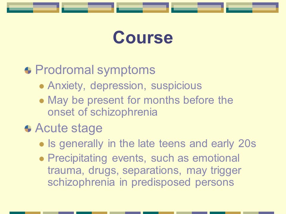 Schizophrenia causes in teens