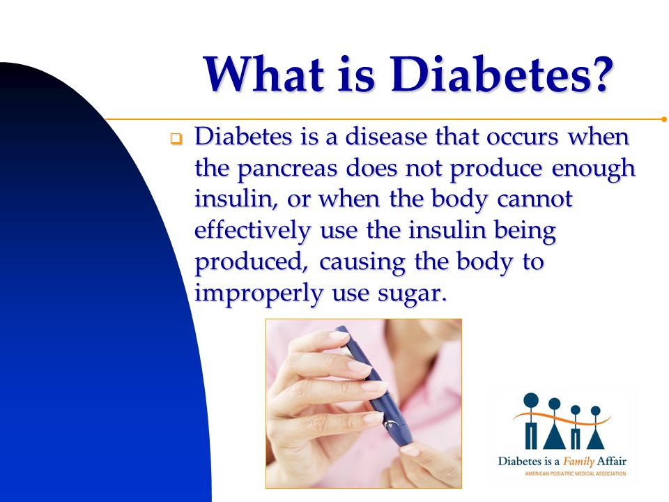 What is Diabetes.