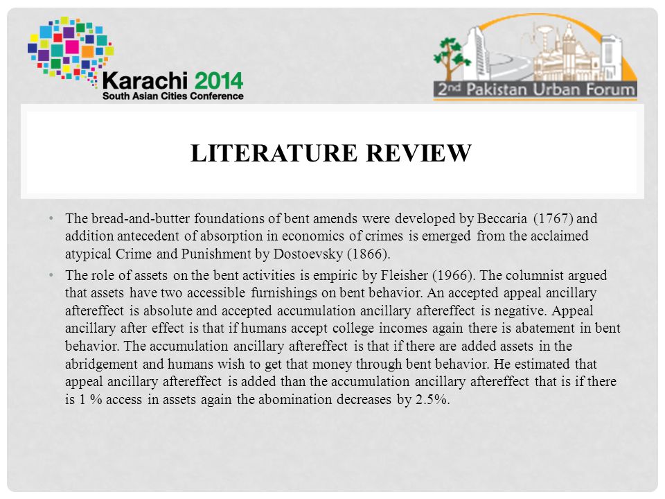 Literature review on poverty in pakistan