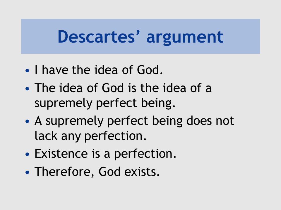 Existence Of God Essays