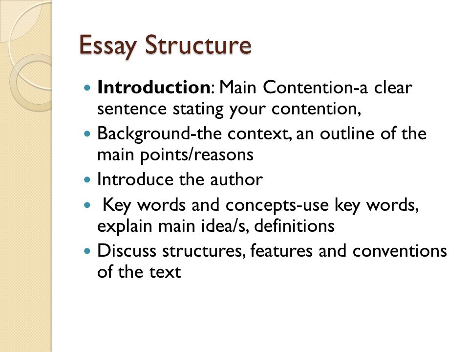 TEEL Essay Structure | Planning With Kids
