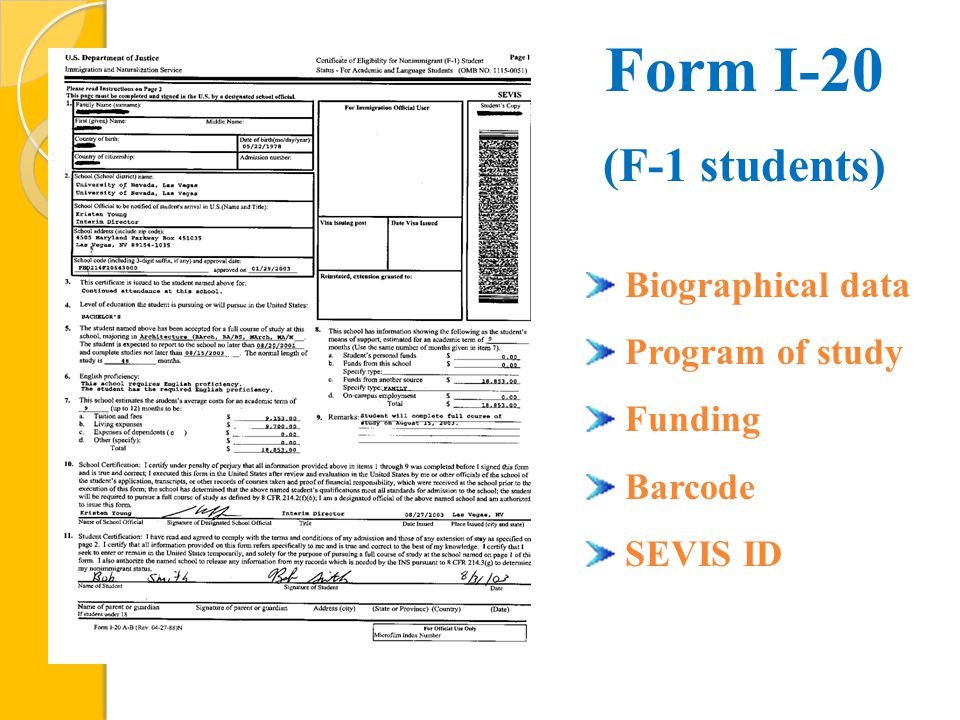 new international student orientation immigration rules form i20