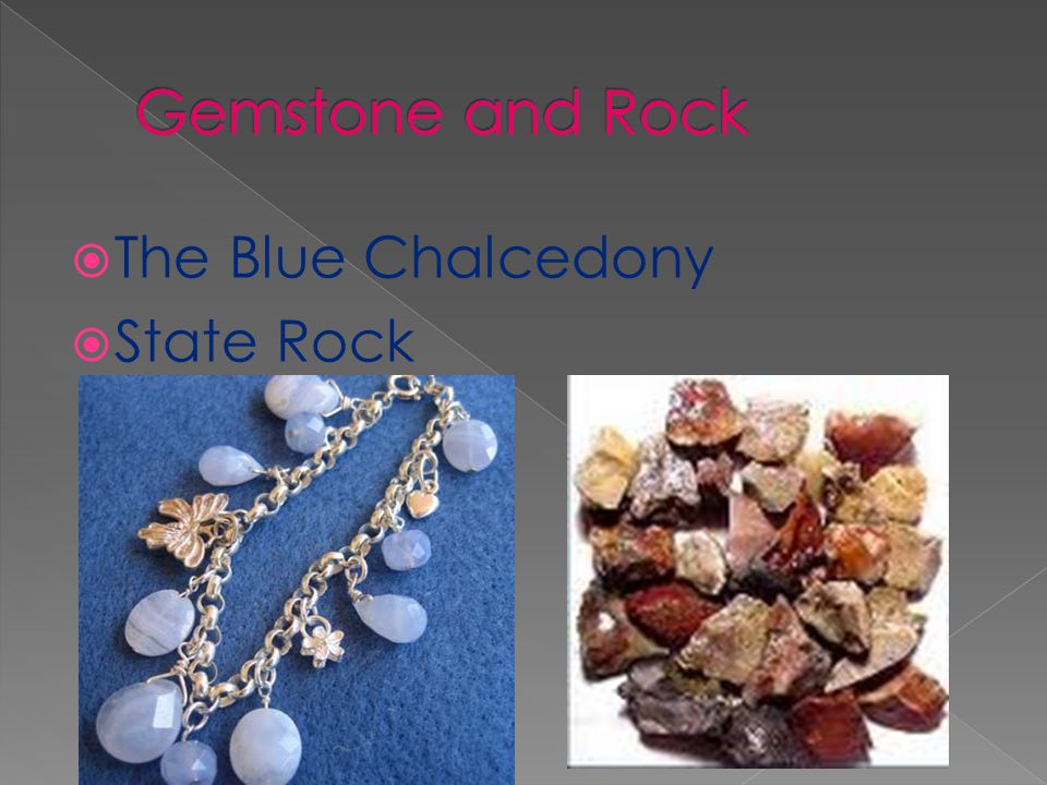  The Blue Chalcedony  State Rock