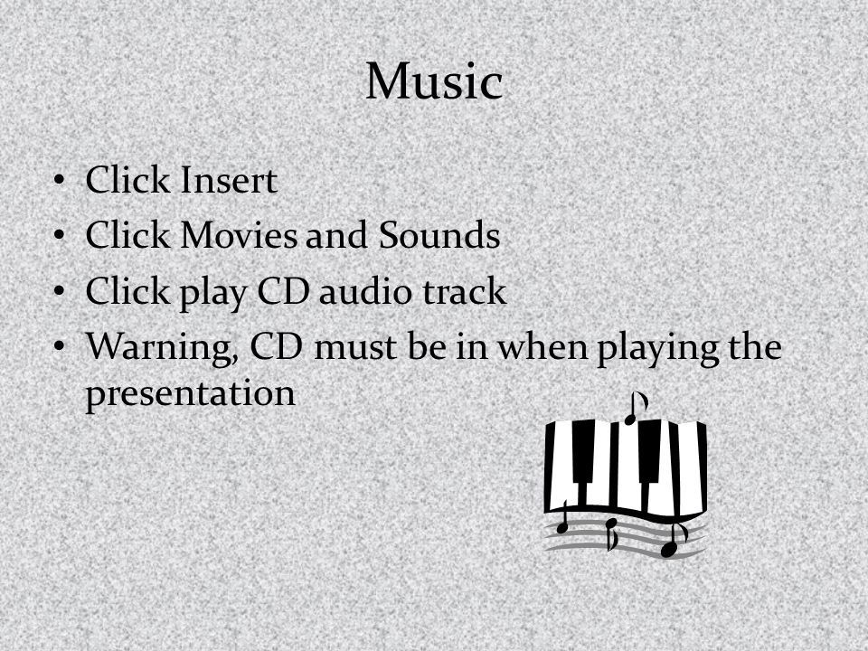 Narrations Click Insert Click Movies and Sounds Click record sound Sound is inserted after recorded A speaker icon shows sound was added