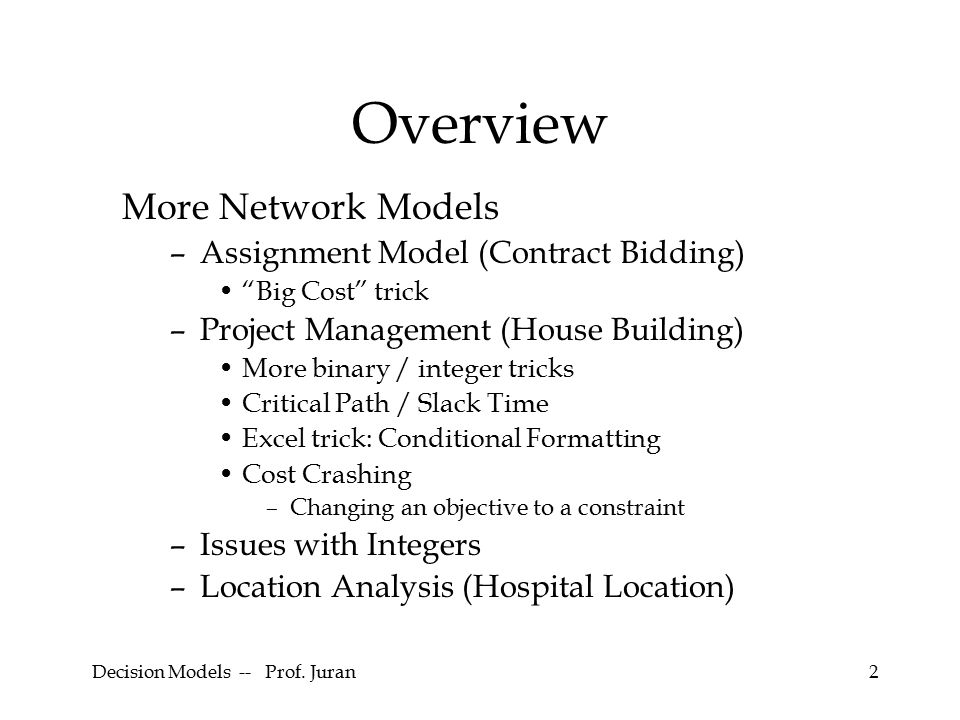 decision modelling assignment Omgt2186 quantitative analysis and decision making semester 2 2012 assignment 2: budget can help managers to control planning budget management and make decisions. decision modelling assignment Omgt2186 quantitative analysis and decision making semester 2 2012 assignment 2: budget can help managers to control planning budget management and make decisions.