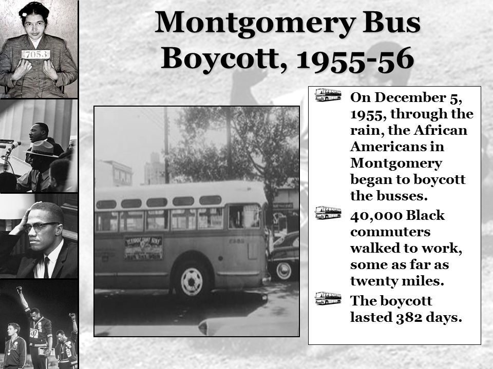 Montgomery Bus Boycott Essay