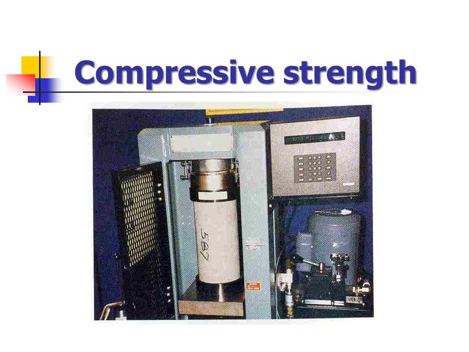 Compressive strength