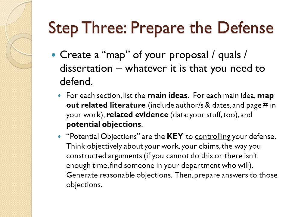 Defending Dissertation Proposal