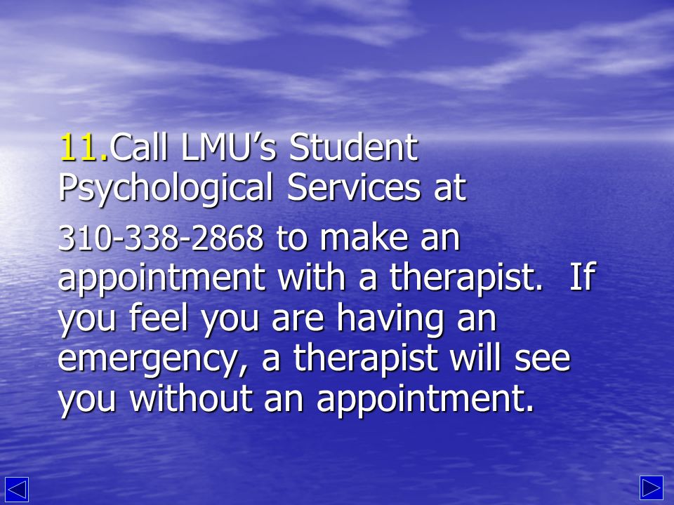 10. Call the Office for International Students and Scholars at