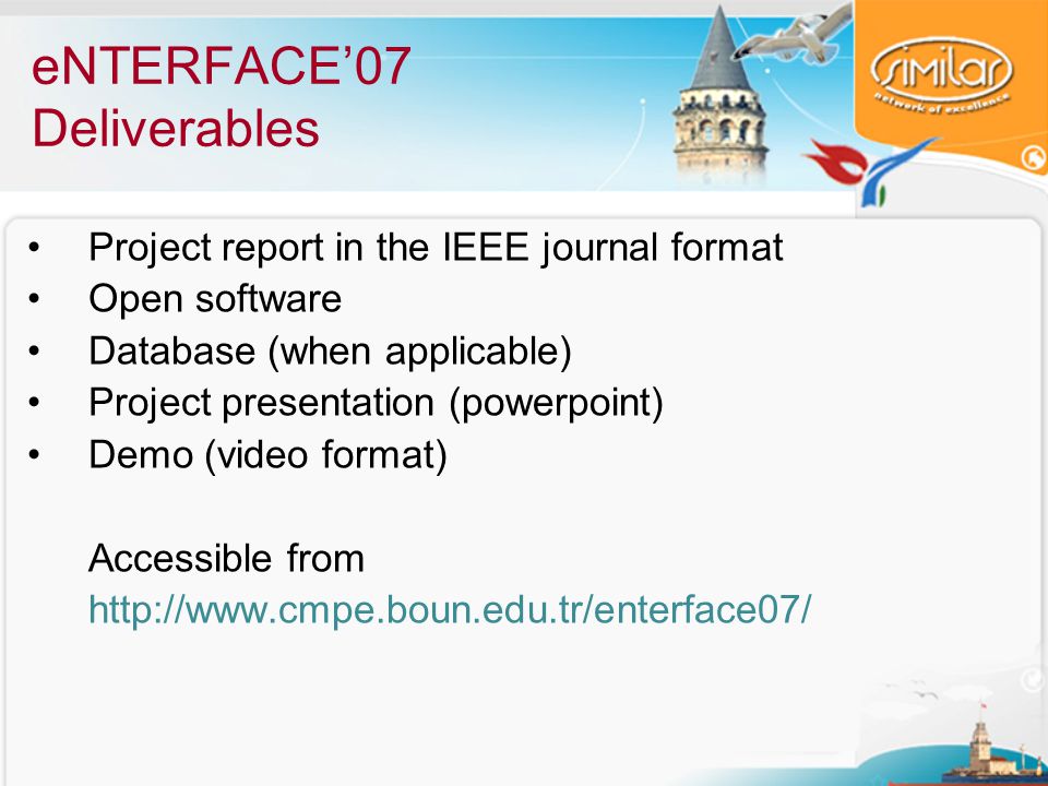 Ieee format for project ppt presentation