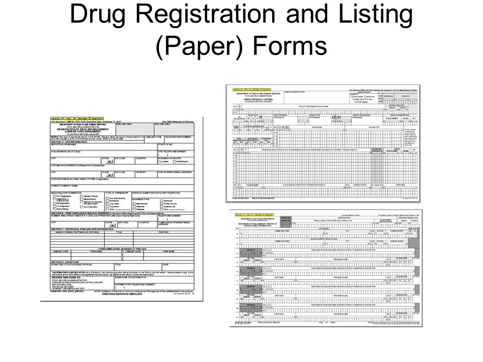 u s food and drug administration ppt video online download form it 2658