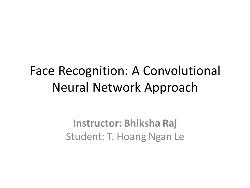 thesis on face recognition thesis on face recognition