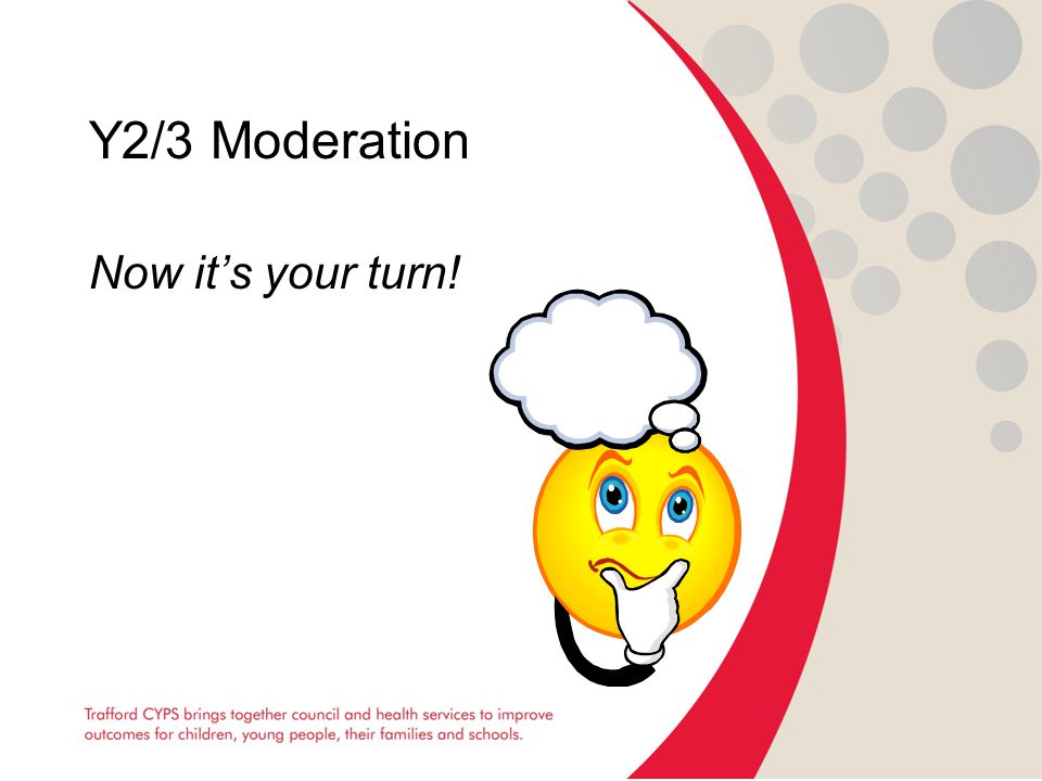 Y2/3 Moderation Now it’s your turn!
