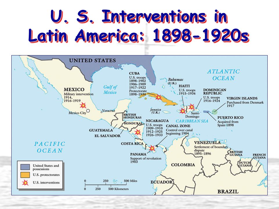 U. S. Interventions in Latin America: s