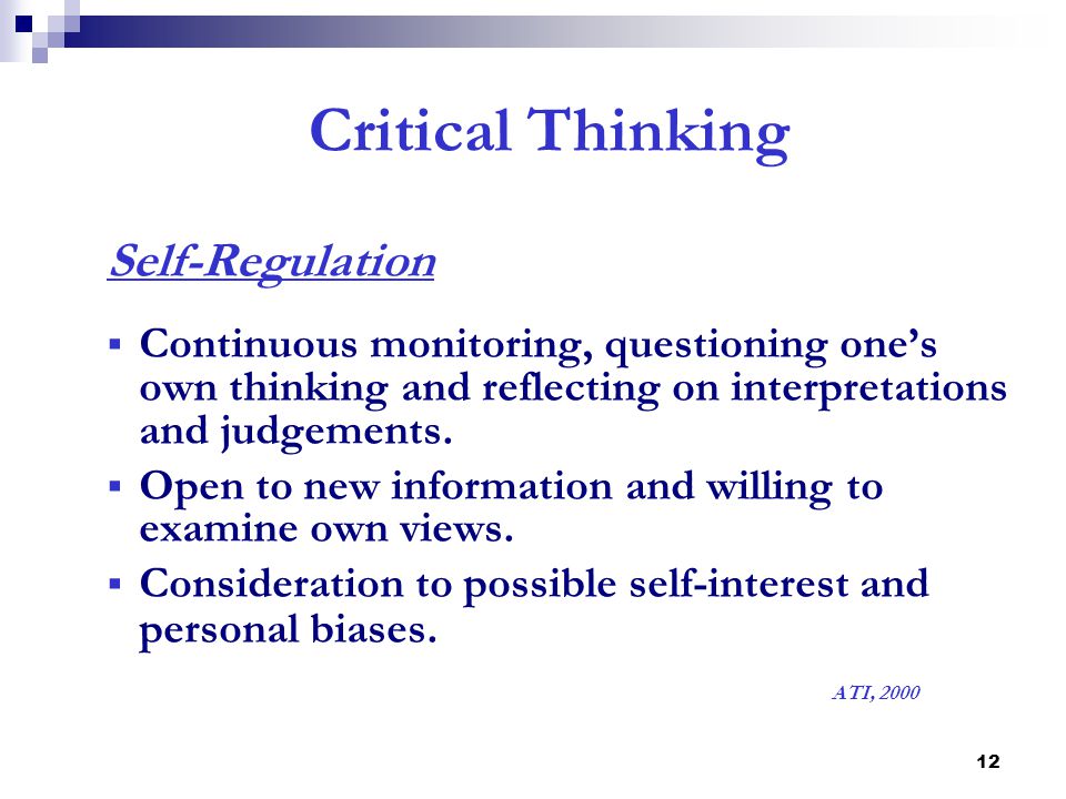 What Is The Importance Of Critical Thinking