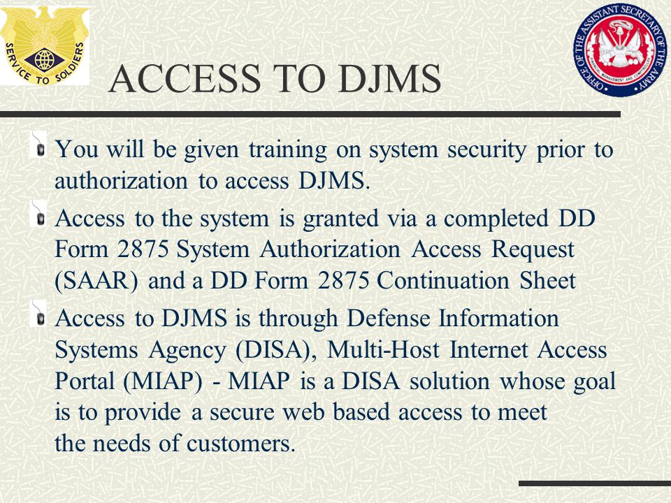 military pay us army financial management command ppt download saar dd form 2875
