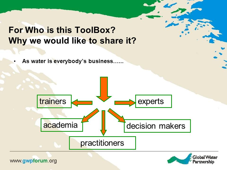 For Who is this ToolBox. Why we would like to share it.