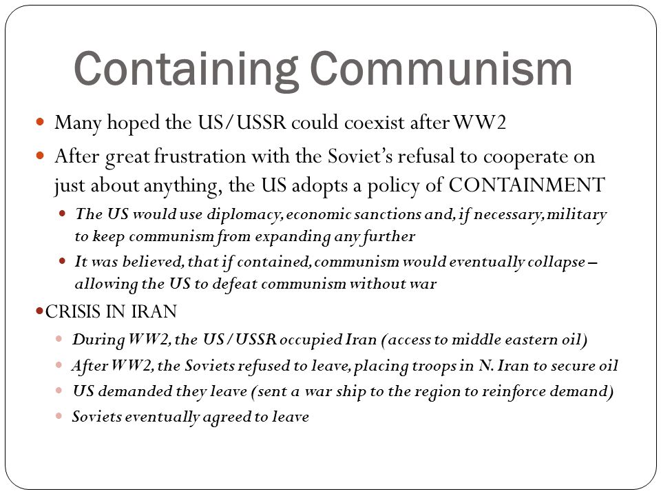 Communism Essay